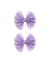 Mystic Mermaid Tulle Bow Clips